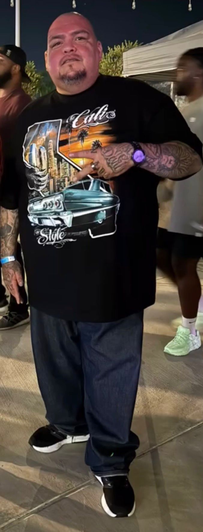 Big O at an event